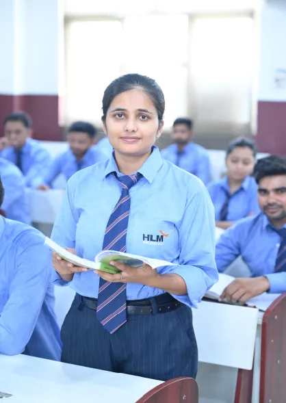 HLM student in class