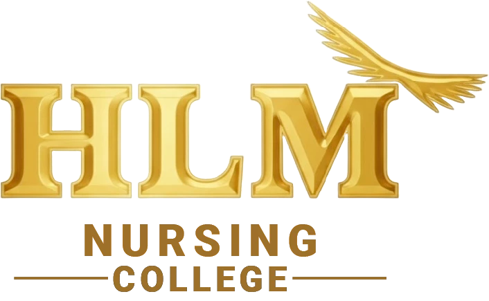 HLM Nursing College logo